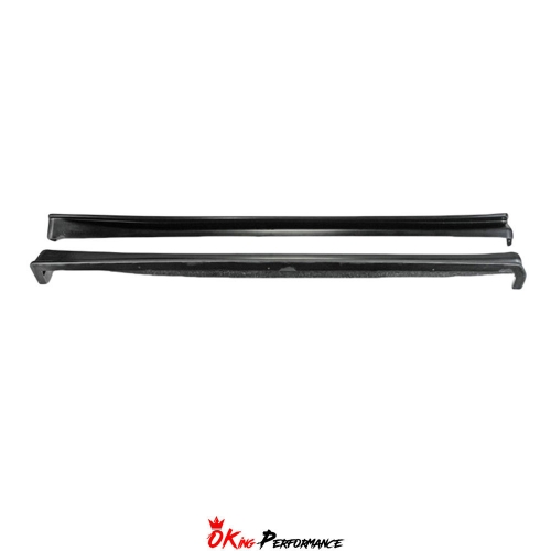 HSM Style Carbon Fiber Side Skirt Extension For Nissan R34 GTR 1998-2002