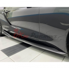 Varis Style Carbon Fiber Side Skirt Under Board For Toyota GR Supra MK5 A90 A91 2019-2024
