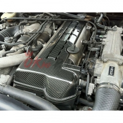 Carbon Fiber Spark Plug Cover For Toyota Supra MK4 JZA80 A80 MKIV 1993-2002