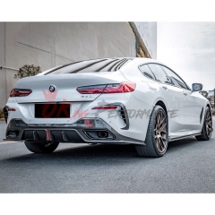 Karbel Style Dry Carbon Fiber Side Skirt For BMW 8 Series G16 2018-2025