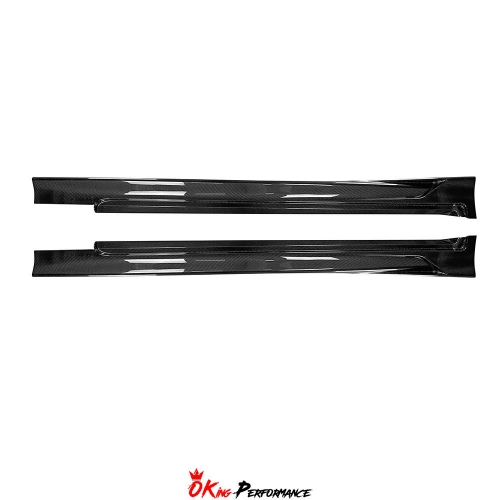 Impul 537S Style Carbon Fiber Side Skirt For Infiniti Q50 2013-2024
