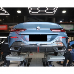 Karbel Style Dry Carbon Fiber Rear Diffuser For BMW 8 Series G16 2018-2025