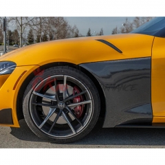 OEM Style Carbon Fiber Front Fender For Toyota Supra MK5 A90 A91 GR 2019-2024
