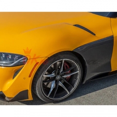 OEM Style Carbon Fiber Front Fender For Toyota Supra MK5 A90 A91 GR 2019-2024