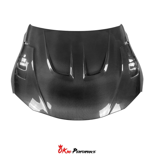 LB Style Carbon Fiber Hood For Toyota Supra MK5 A90 A91 GR