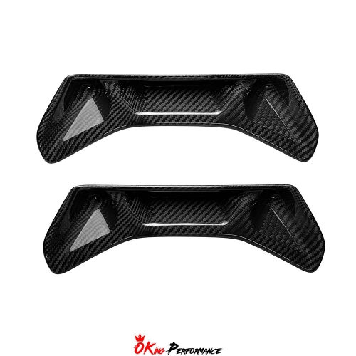 Dry Carbon Fiber Interiors Seat Insert Cover Kits Pair For Toyota Supra MK5 A90 A91 GR 2019-2024
