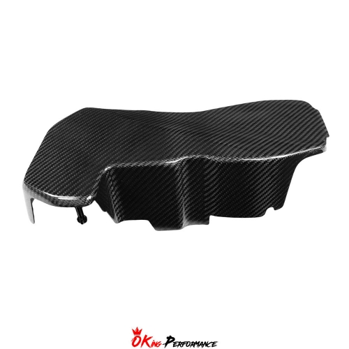 Dry Carbon Fiber Engine Bay Wire Protection Cover Trim For Toyota GR Supra A90 A91 MK5 2019-2024