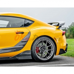 Toms Style Carbon Fiber Side Skirt For Toyota Supra MK5 A90 A91 GR 2019-2024