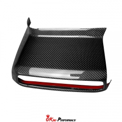Dry Carbon Fiber Interiors Air Con Control Panel AC Cover Kits For Toyota GR Supra MK5 A90 A91 2019-2024