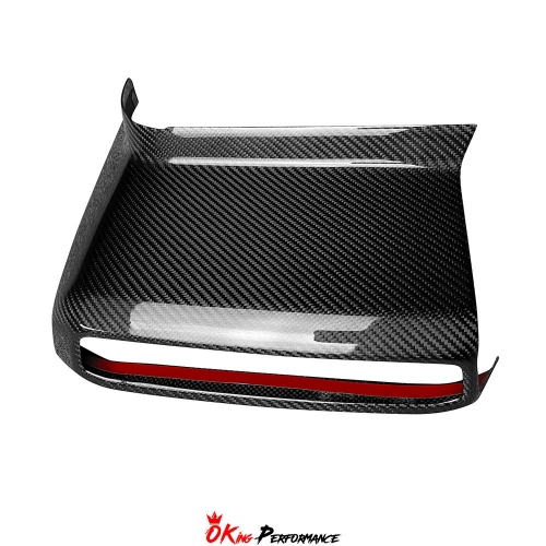 Dry Carbon Fiber Interiors Air Con Control Panel AC Cover Kits For Toyota GR Supra MK5 A90 A91 2019-2024
