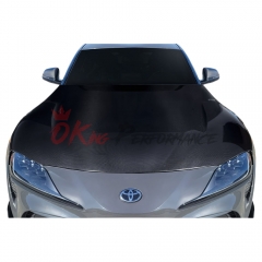OEM Style Carbon Fiber Hood For Toyota Supra MK5 A90 A91 GR 2019-2024