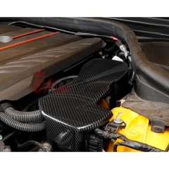 Dry Carbon Fiber Engine Bay Wire Protection Cover Trim For Toyota GR Supra A90 A91 MK5 2019-2024