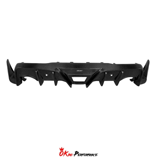 CMST Style Carbon Fiber Rear Diffuser For Toyota GR Supra MK5 A90 A91 2019-2024