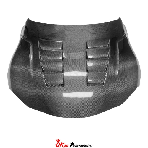 Vent Style Carbon Fiber Hood For Toyota Supra MK5 A90 A91 GR 2019-2024
