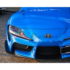 TRD Style Carbon Fiber Front Lip (3 pcs) For Toyota Supra MK5 A90 A91 GR 2019-2024