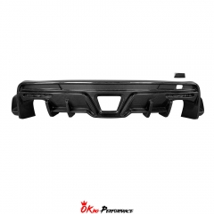 Toms Style Carbon Fiber Rear Diffuser For Toyota Supra MK5 A90 A91 GR 2019-2024