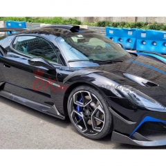SD Style Dry Carbon Fiber Fender Trims For Maserati MC20