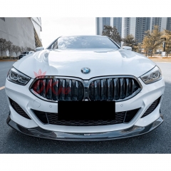 Karbel Style Dry Carbon Fiber Front Lip For BMW 8 Series G14 G15 G16 2018-2025