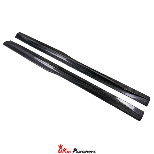 PSM Style Carbon Fiber Side Skirt For BMW M4 F82 F83 2014-2020