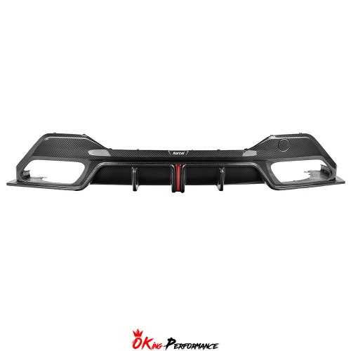 Karbel Style Dry Carbon Fiber Rear Diffuser For BMW 8 Series G16 2018-2025
