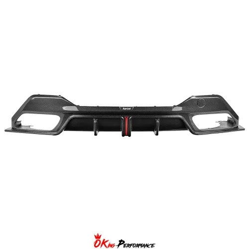 Karbel Style Dry Carbon Fiber Rear Diffuser For BMW 8 Series G16 2018-2025