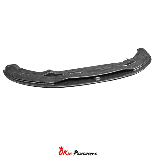 PSM Style Dry Carbon Fiber Front Lip With Under Lip For BMW M3 M4 F80 F82 F83 2014-2020