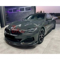 Karbel Style Dry Carbon Fiber Front Lip For BMW 8 Series G14 G15 G16 2018-2025