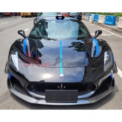 SD Style Dry Carbon Fiber Fender Trims For Maserati MC20