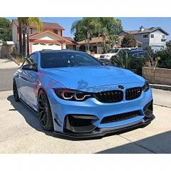 PSM Style Carbon Fiber Side Skirt For BMW M4 F82 F83 2014-2020