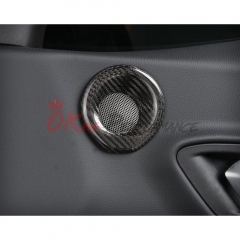 Dry Carbon Fiber Interiors Door Speaker Surround Trim Kits For Toyota GR Supra MK5 A90 A91 2019-2024