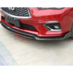 B Style Carbon Fiber Front Lip For INFINITI Q50 2018-2024
