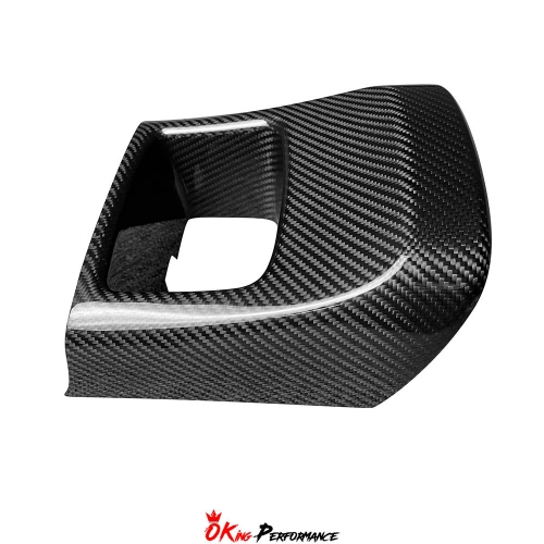 Dry Carbon Fiber Interiors Rear Armrest Console Storage Cover Kits For Toyota GR Supra MK5 A90 A91 2019-2024