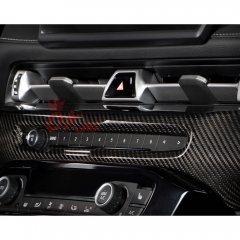 Dry Carbon Fiber Interiors Kits Dashboard Cover Passenger Side Trim For Toyota GR Supra A90 A91 MK5 2019-2024