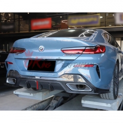 Karbel Style Dry Carbon Fiber Rear Diffuser For BMW 8 Series G16 2018-2025