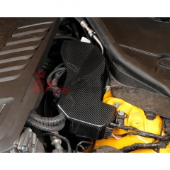 Dry Carbon Fiber Engine Bay Wire Protection Cover Trim For Toyota GR Supra A90 A91 MK5 2019-2024