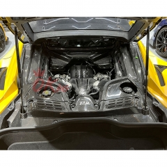 OEM Style Dry Carbon Fiber Engine Bay Dress Up Kit Set For Maserati MC20