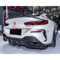 Karbel Style Dry Carbon Fiber Rear Spoiler For BMW 8 Series G16 2018-2025