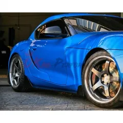 TRD Style Carbon Fiber Side Skirt For Toyota Supra MK5 A90 A91 GR 2019-2024