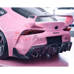 CMST Style Carbon Fiber Rear Diffuser For Toyota GR Supra MK5 A90 A91 2019-2024