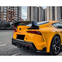 Toms Style Carbon Fiber Rear Diffuser For Toyota Supra MK5 A90 A91 GR 2019-2024