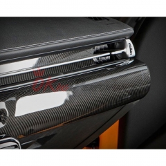 Dry Carbon Fiber Interiors Kits Dashboard Cover Passenger Side Trim For Toyota GR Supra A90 A91 MK5 2019-2024