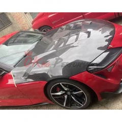 Vent Style Carbon Fiber Hood For Toyota Supra MK5 A90 A91 GR 2019-2024