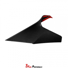 Dry Carbon Fiber Interiors Center Console Side Panel Cover Kits For Toyota GR Supra MK5 A90 A91 2019-2024