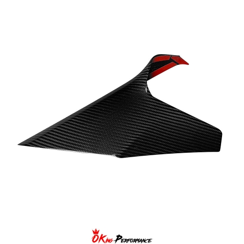 Dry Carbon Fiber Interiors Center Console Side Panel Cover Kits For Toyota GR Supra MK5 A90 A91 2019-2024