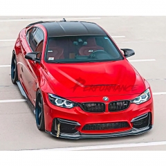 PSM Style Carbon Fiber Side Skirt For BMW M4 F82 F83 2014-2020