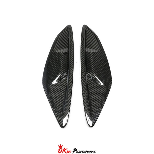 OEM Style Dry Carbon Fiber Fender Side Vent Trim For BMW 8 Series G14 G15 G16 2018-2025