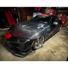 LB Style Carbon Fiber Hood For Toyota Supra MK5 A90 A91 GR