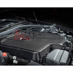 B48 L4 Dry Carbon Fiber Engine Cover For Toyota GR Supra A90 A91 MK5 2019-2024