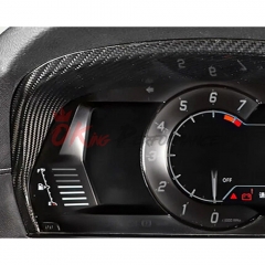 Dry Carbon Fiber Interiors Kits Instrument Panel Frame For Toyota GR Supra A90 A91 MK5 2019-2024