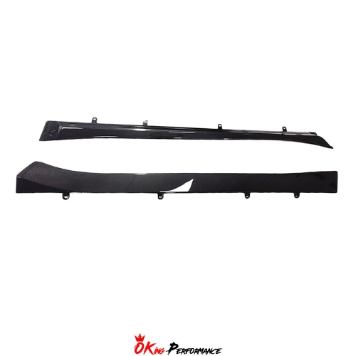 OEM Style Dry Carbon Fiber Side Skirt For Aston Martin BD11